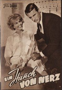 8g533 THAT TOUCH OF MINK Austrian program '62 many different images of Cary Grant & Doris Day!