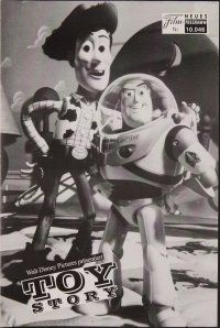 8g538 TOY STORY Austrian program '96 Disney & Pixar cartoon, different images of Buzz & Woody!