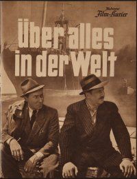 8g117 ABOVE ALL IN THE WORLD German program '41 Karl Ritter's Uber alles in der Welt, WWII!
