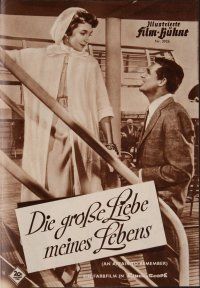 8g167 AFFAIR TO REMEMBER German program '58 different images of Cary Grant & pretty Deborah Kerr!