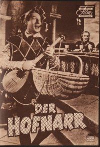 8g216 COURT JESTER German program '56 classic wacky Danny Kaye, Basil Rathbone, different images!