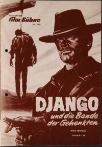 8g231 DJANGO PREPARE A COFFIN German program '68 many different images of cowboy Terence Hill!