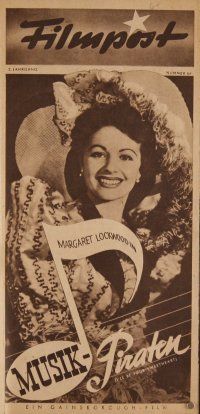 8g143 I'LL BE YOUR SWEETHEART German program '46 Margaret Lockwood, directed by Val Guest!