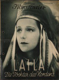 8g041 LAILA German program '30 directed by George Schneevoigt, starring Maria Martenson!
