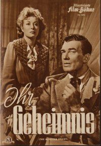 8g330 MINIVER STORY German program '52 different images of pretty Greer Garson & Walter Pidgeon!