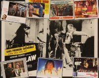 8h011 LOT OF 44 LOBBY CARDS lot '43 - '92 The Outlaw R50, Glass Web, Secret War of Harry Frigg +more