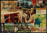 8h032 LOT OF 32 FORMERLY FOLDED ITALIAN PHOTOBUSTAS lot '62 - '75 White Fang to the Rescue + more!
