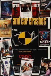 8h041 LOT OF 20 UNFOLDED ONE-SHEETS lot '85 - '99 Sex & Car Crashes, Crimes & Misdemeanors + more!