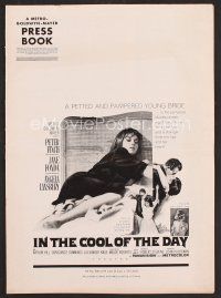 8h275 IN THE COOL OF THE DAY pressbook '63 sexy Jane Fonda gave all her love to a stranger!