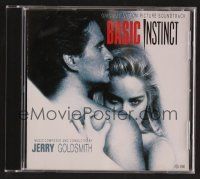 8h110 BASIC INSTINCT soundtrack CD '92 Paul Verhoeven, original score by Jerry Goldsmith!