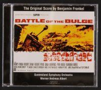 8h111 BATTLE OF THE BULGE soundtrack CD '00 original score by Benjamin Frankel & Werner Albert!