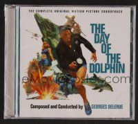 8h125 DAY OF THE DOLPHIN soundtrack CD '00 original score by Georges Delerue, ltd edition of 1500!