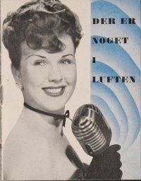 8h182 SOMETHING IN THE WIND Danish program '48 Deanna Durbin & Donald O'Connor, different images!