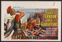 8j584 CORIOLANUS: HERO WITHOUT A COUNTRY Belgian '64 Coriolano: eroe senza patria, cool action art