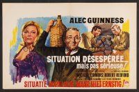 8j718 SITUATION HOPELESS-BUT NOT SERIOUS Belgian '65 Alec Guinness, Michael Connors, Redford!