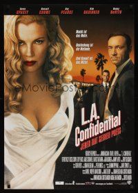 8j085 L.A. CONFIDENTIAL German '97 Kevin Spacey, Russell Crowe, Guy Pearce, Kim Basinger!