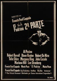 8j111 GODFATHER PART II Spanish '74 Al Pacino in Francis Ford Coppola classic crime sequel!