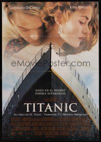 8j150 TITANIC Spanish '97 Leonardo DiCaprio, Kate Winslet, directed by James Cameron!