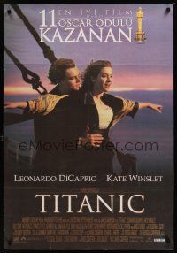 8j066 TITANIC Turkish '97 Leonardo DiCaprio, Kate Winslet, directed by James Cameron!