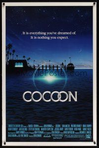 8k107 COCOON  1sh '85 Ron Howard classic, Don Ameche, Wilford Brimley, Tahnee Welch