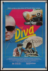 8k152 DIVA  1sh '82 Jean Jacques Beineix, Frederic Andrei, a new kind of French New Wave!
