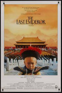 8k324 LAST EMPEROR  1sh '87 Bernardo Bertolucci epic, image of young Chinese emperor w/army!
