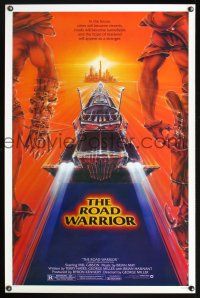 8k360 MAD MAX 2: THE ROAD WARRIOR  1sh '81 Mel Gibson returns as Mad Max, art by Commander!