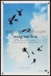 8k364 MAGNOLIA teaser DS 1sh '99 Tom Cruise, Julianne Moore, John C. Reilly, Philip Seymour Hoffman