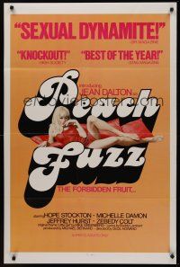 8k442 PEACH FUZZ  1sh '77 introducing sexiest Jean Dalton, the forbidden fruit!