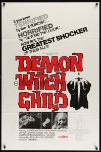 8k456 POSSESSED  1sh '76 Demon Witch Child, the greatest shocker of them all!