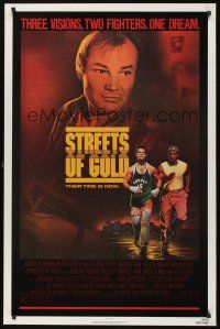 8k572 STREETS OF GOLD  1sh '86 Klaus Maria Brandauer, Adrian Pasdar, boxing!