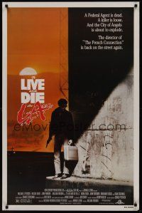 8k618 TO LIVE & DIE IN L.A.  1sh '85 William Friedkin directed drug & murder thriller!