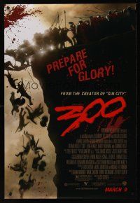 8m008 300 advance DS 1sh '06 Zack Snyder directed, Gerard Butler, prepare for glory!
