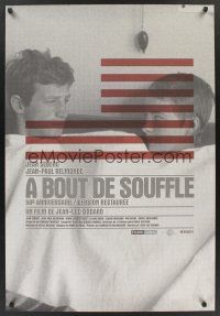 8m011 A BOUT DE SOUFFLE 1sh R10 Jean-Luc Godard classic, Jean Seberg, Jean-Paul Belmondo!