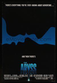 8m014 ABYSS int'l 1sh '89 directed by James Cameron, Ed Harris, Mary Elizabeth Mastrantonio