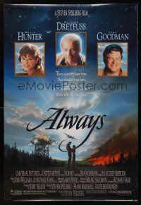 8m029 ALWAYS 1sh '89 Steven Spielberg, Richard Dreyfuss, John Goodman, Holly Hunter!