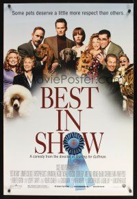 8m083 BEST IN SHOW DS 1sh '00 Christopher Guest, Eugene Levy, Catherine O'Hara, Jane Lynch!
