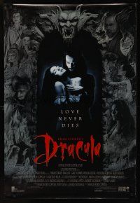 8m105 BRAM STOKER'S DRACULA int'l DS 1sh '92 Francis Ford Coppola, Gary Oldman, cool vampire image!