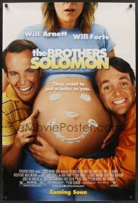8m114 BROTHERS SOLOMON advance DS 1sh '07 Will Arnett & Will Forte want to put a baby in you!
