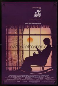 8m147 COLOR PURPLE 1sh '85 Steven Spielberg, Whoopi Goldberg, from Alice Walker novel!