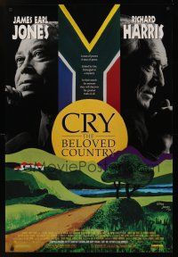 8m161 CRY THE BELOVED COUNTRY 1sh '95 James Earl Jones, apartheid!