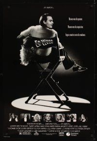 8m206 ED WOOD DS 1sh '94 Tim Burton, Johnny Depp as the worst director ever, mostly true!