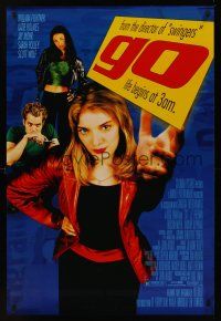 8m271 GO DS 1sh '99 Katie Holmes, Sarah Polley, drugs, directed by Doug Liman!