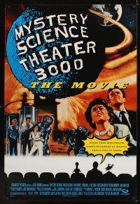 8m478 MYSTERY SCIENCE THEATER 3000 1sh '96 MST3K, great cheesy sci-fi art from 'This Island Earth'