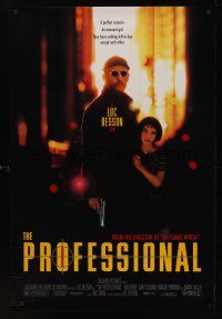 8m536 PROFESSIONAL 1sh '94 Luc Besson's Leon, Jean Reno, youngest Natalie Portman!