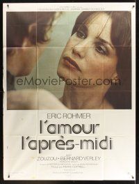 8p306 CHLOE IN THE AFTERNOON French 1p '72 directed by Eric Rohmer, super close up of Zouzou!