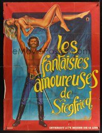 8p373 LONG SWIFT SWORD OF SIEGFRIED French 1p '71 sexy Coris artwork!