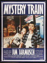 8p399 MYSTERY TRAIN French 1p '89 Jim Jarmusch, Masatoshi Nagase, Pierre Collier/Delepine art!