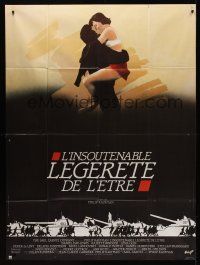 8p463 UNBEARABLE LIGHTNESS OF BEING French 1p '88 Daniel Day-Lewis, Juliette Binoche,sexy Lena Olin!