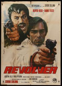 8p020 REVOLVER Italian 1p '73 completely different art of Reed & Testi by Enzo Nistri!